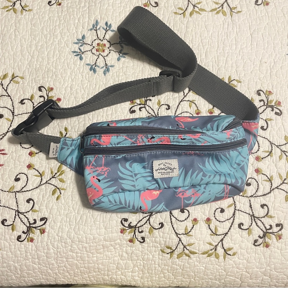 Hot Style Tropical Flamingo Waist Bag Fanny Pack